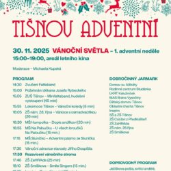 Ne 30.11.2025 Adventní trhová slavnost