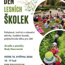 Pá 15.5. Den lesních školek
